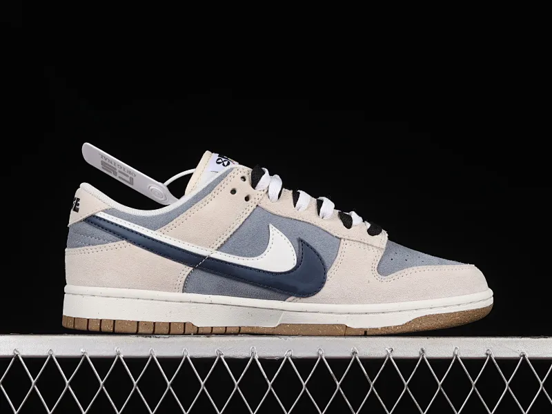 All categories Nk SB Dunk series Nk SB Dunk Low low-top sneakers Nk SB Dunk Low "85" white and gray double hook SB low-top sports and leisure sneakers DO9457-109